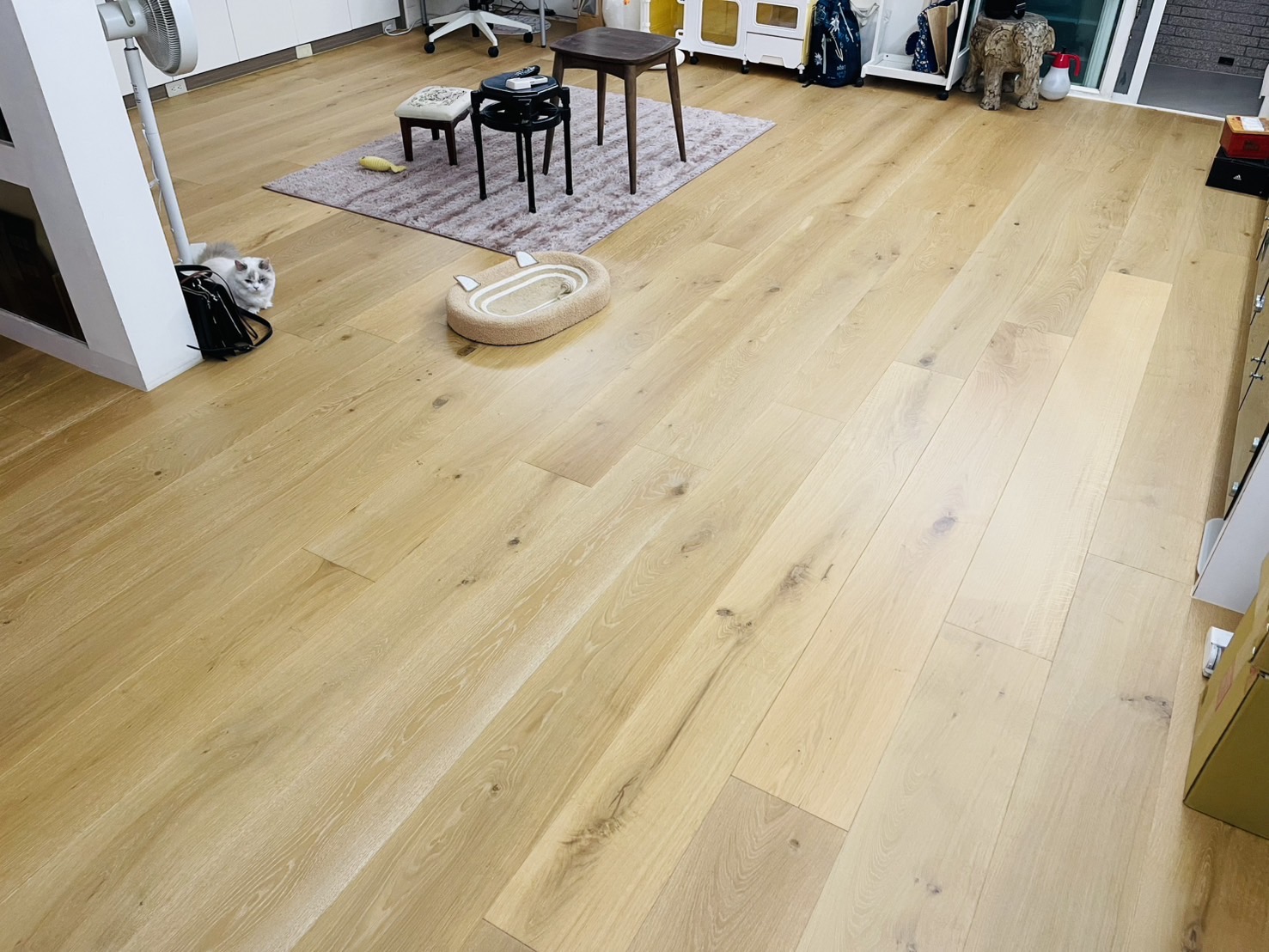 商品保固25年頂級7.7寸寬600條白橡木